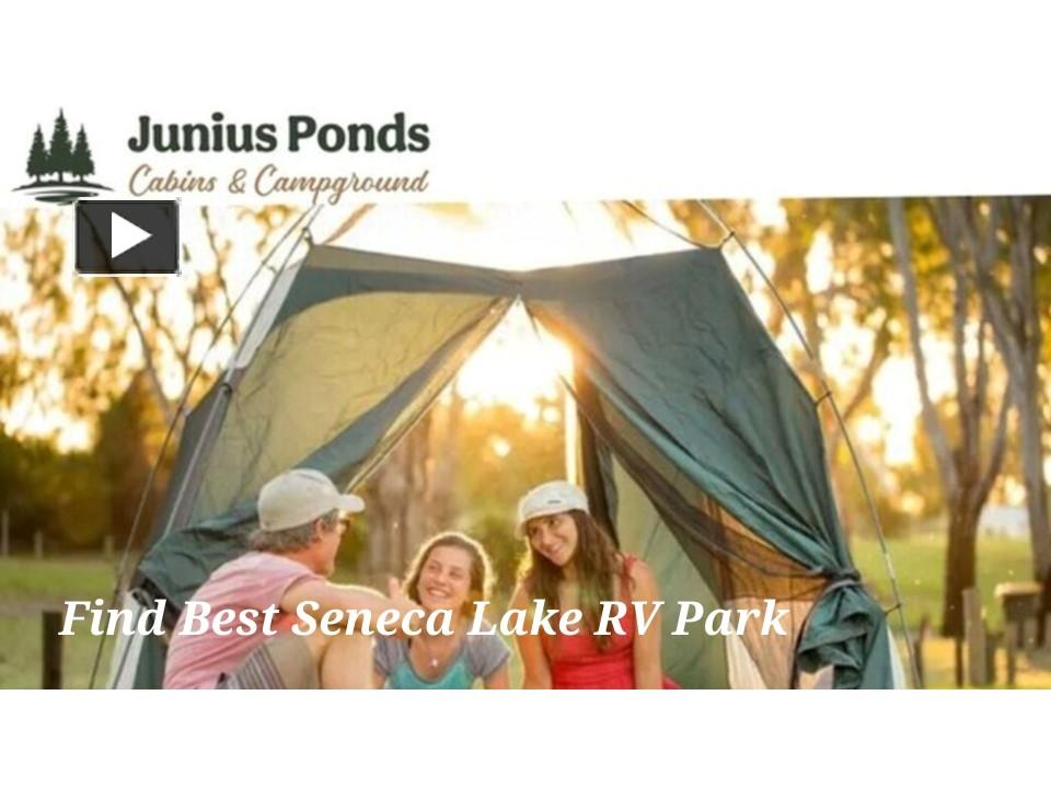 PPT Find Best Seneca Lake RV Park PowerPoint presentation free to