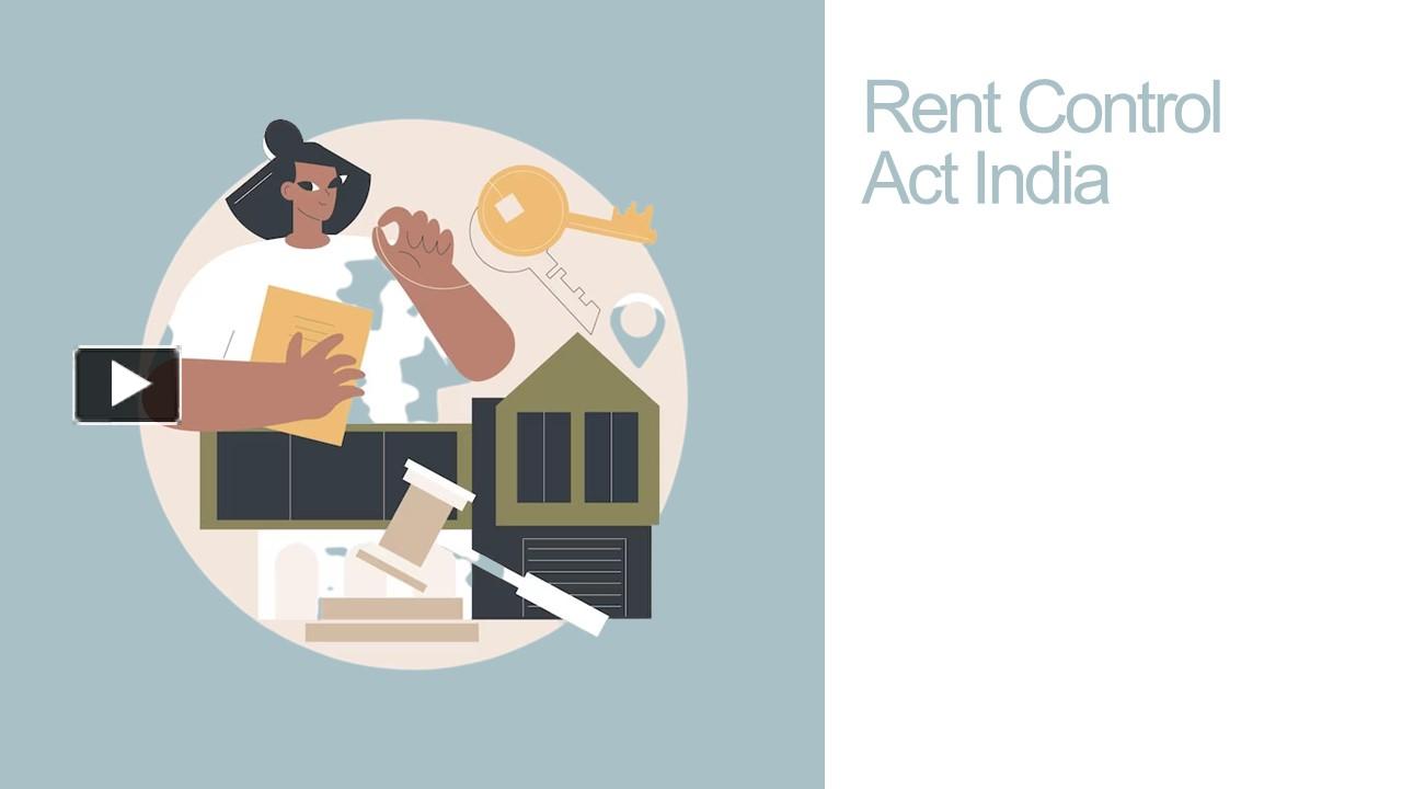 PPT Rent Control Act India PowerPoint presentation free to download