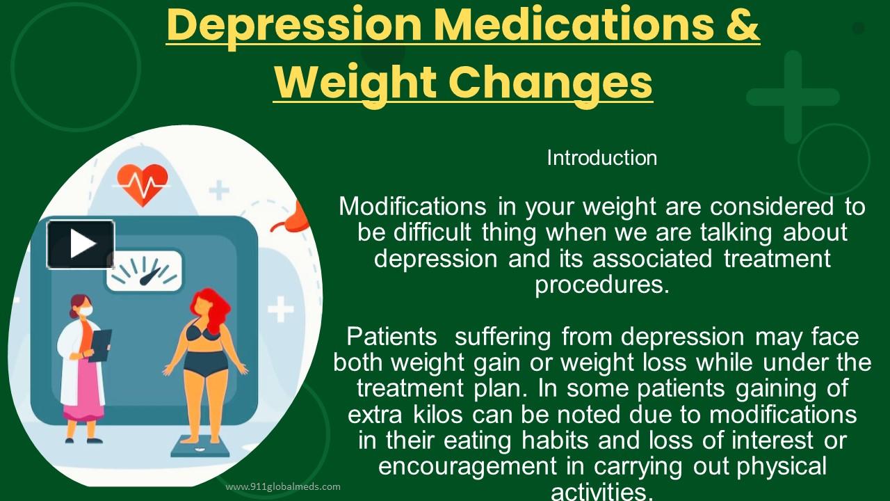 PPT Depression Meds That Cause Weight Loss PowerPoint presentation