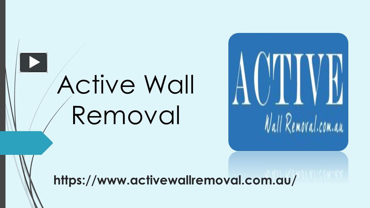 PPT Wall Removal Gallery PowerPoint presentation free to download id 972177Y2IzM
