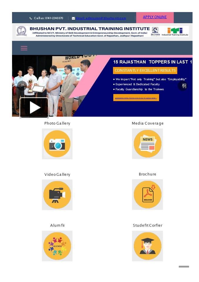 PPT Private ITI College list in Jaipur Bhushan ITI PowerPoint