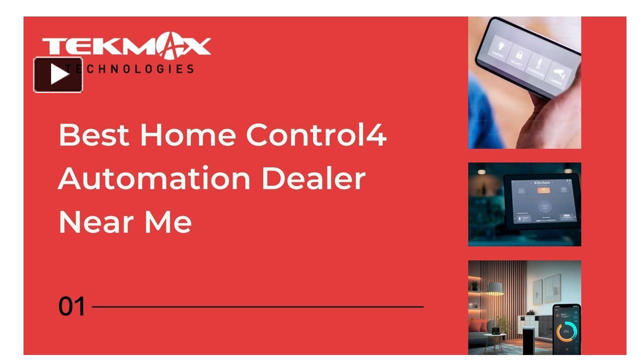PPT Best Home Control4 Automation Dealer Near Me PowerPoint