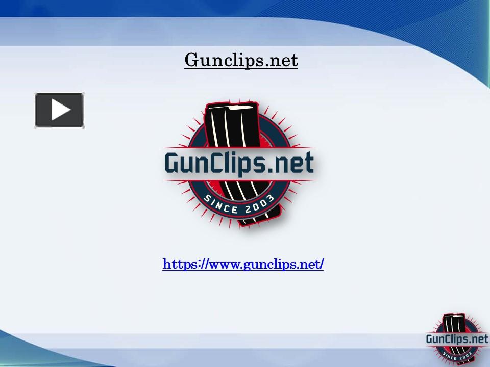 PPT Gun Accessories Rifle PowerPoint presentation free to download