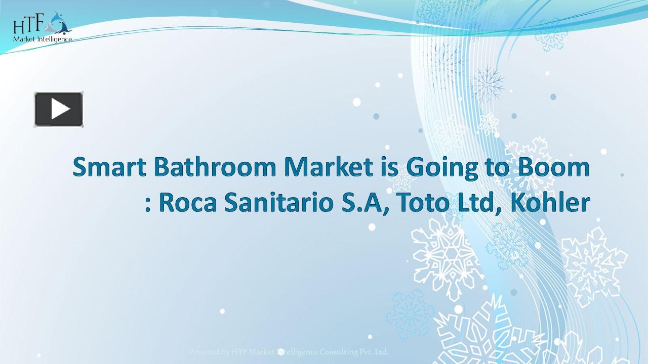 PPT Smart Bathroom market PowerPoint presentation free to download