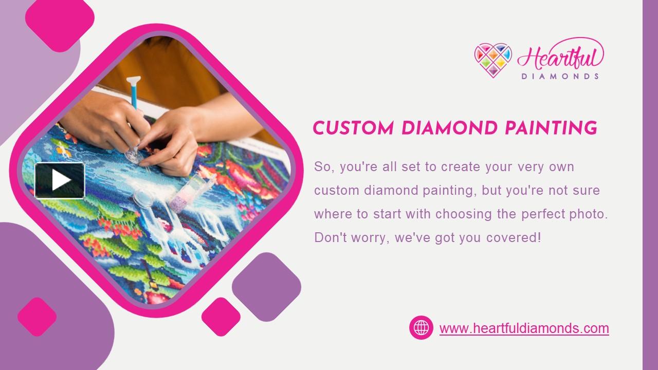PPT Avail The Benefits of Custom Diamond Painting Heartful Diamonds