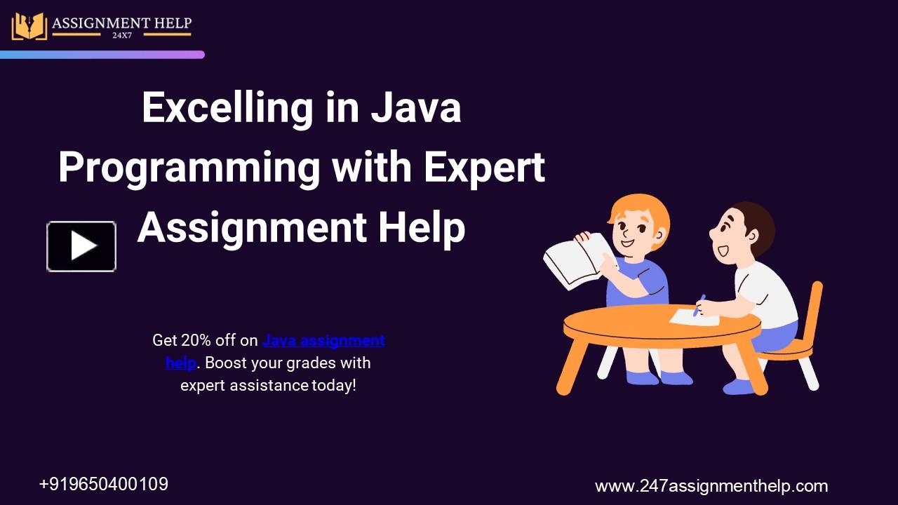 PPT Excelling in Java Programming with Expert Assignment Help