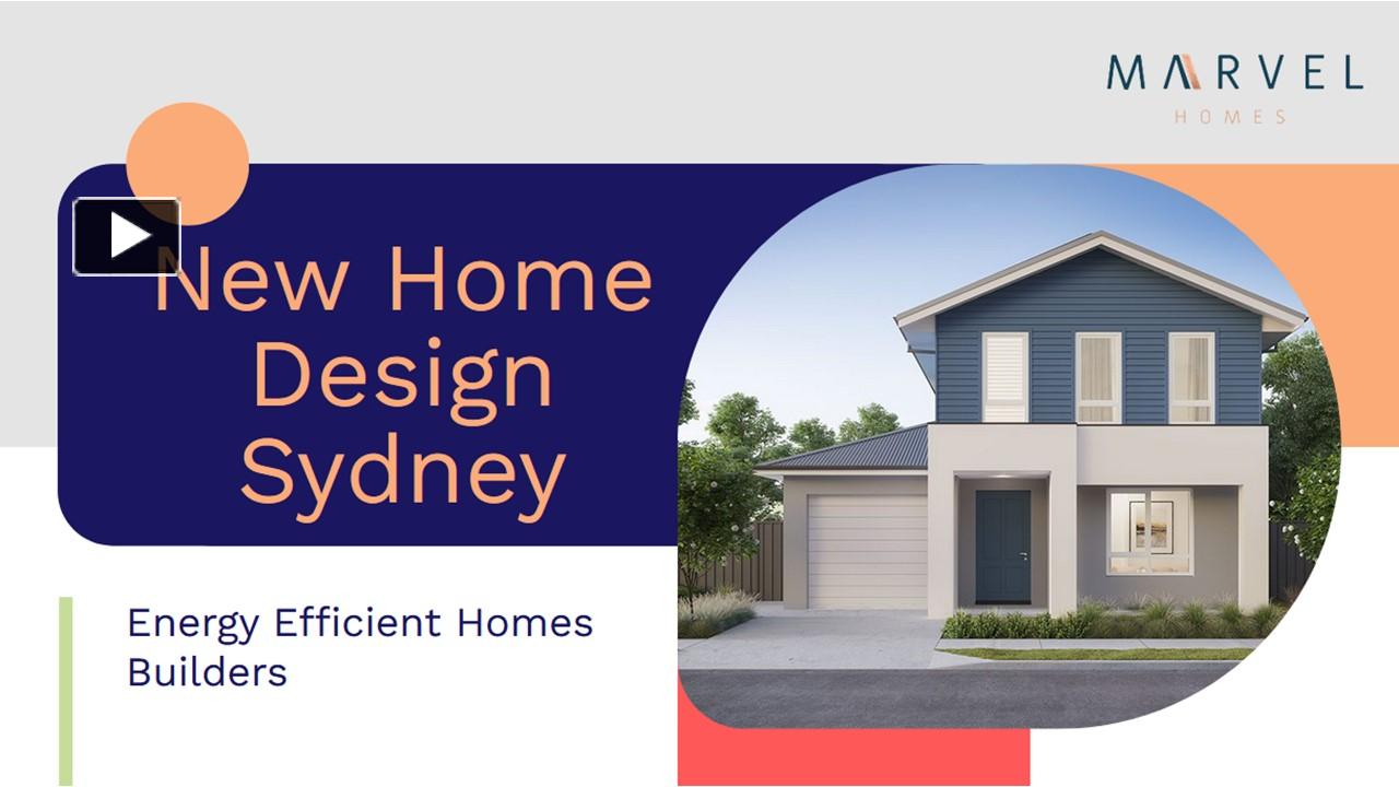 PPT New Home Design Sydney PowerPoint presentation free to download
