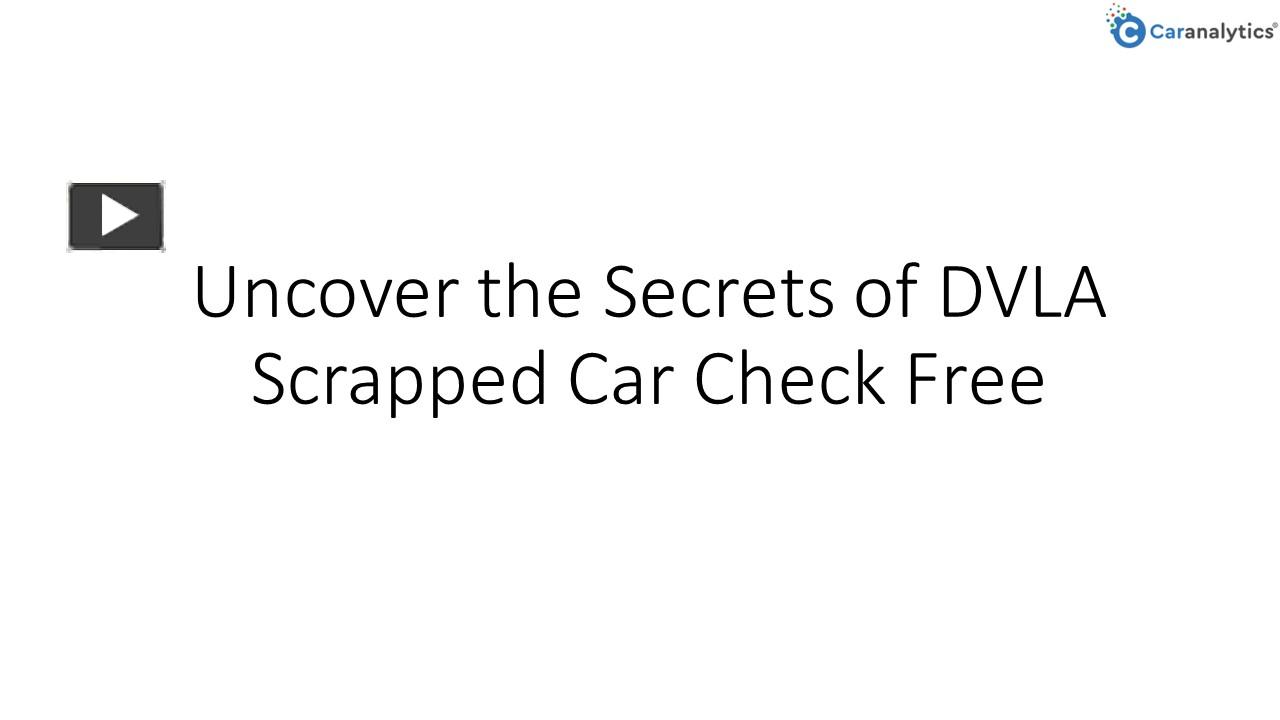 PPT How to Check Car Details A Comprehensive Guide PowerPoint
