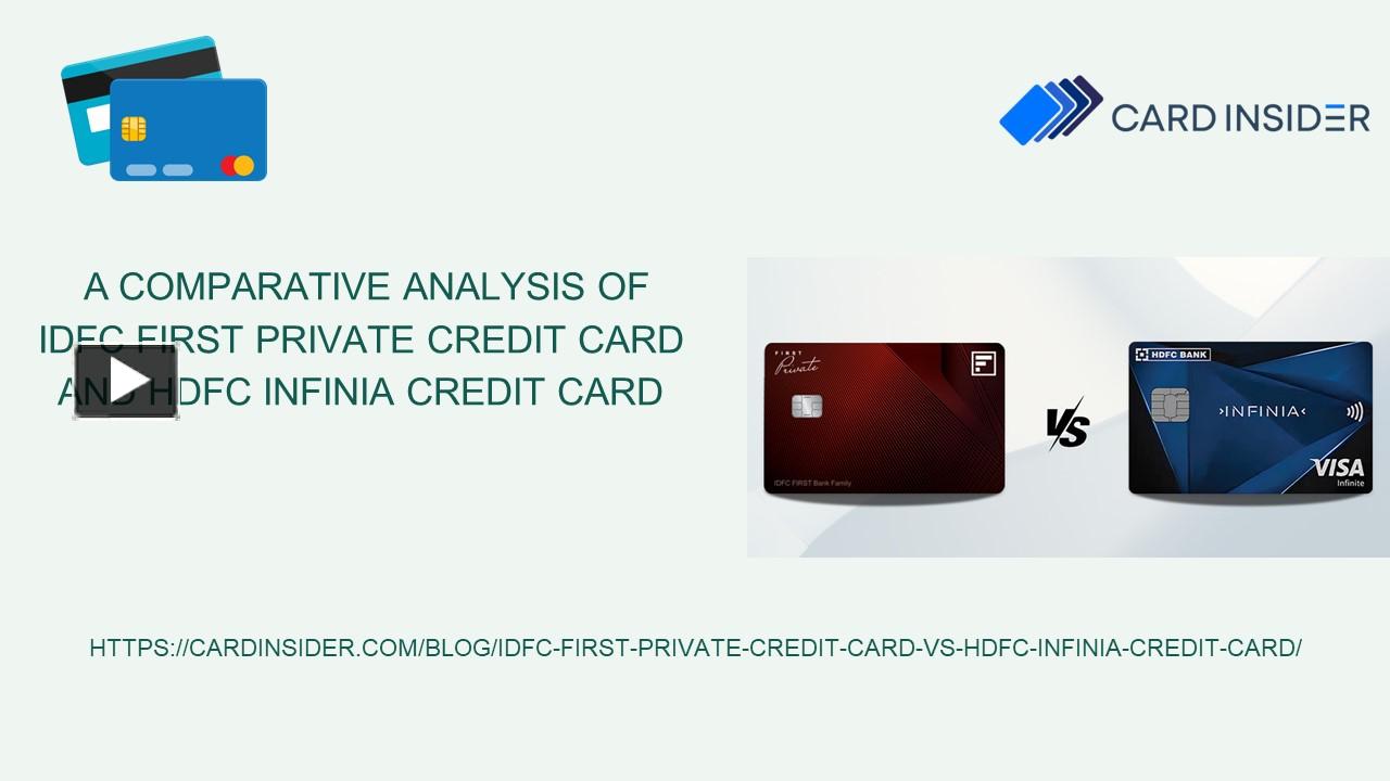 PPT Battle of the Titans IDFC First Private vs HDFC Infinia Credit