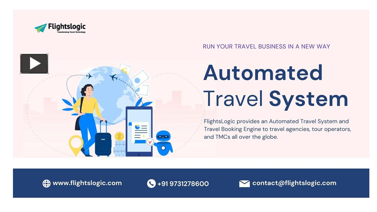 PPT Automated travel system PowerPoint presentation free to
