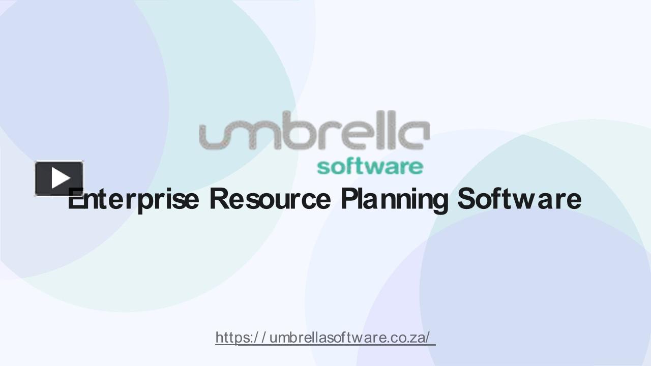 PPT Umbrella Software Presentation (September 2023) PowerPoint