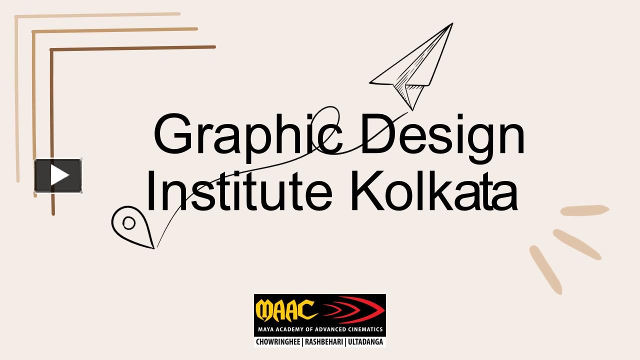 PPT Maac Animation Kolkata Graphic Design Institute Kolkata