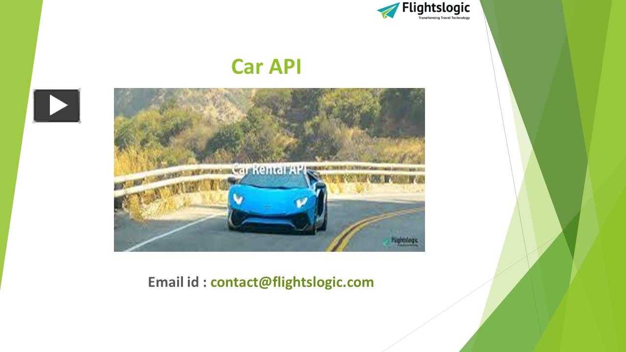 PPT Car API (1) PowerPoint presentation free to download id