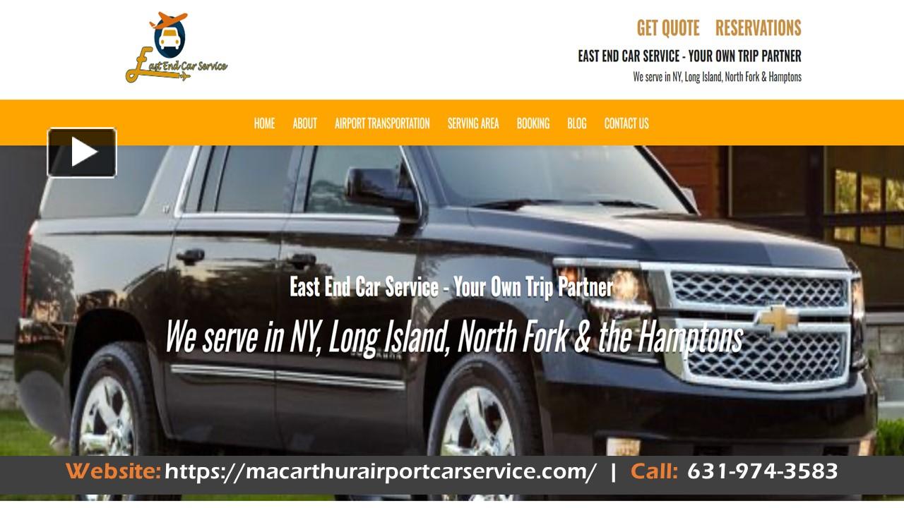 PPT Macarthur airport car service PowerPoint presentation free to