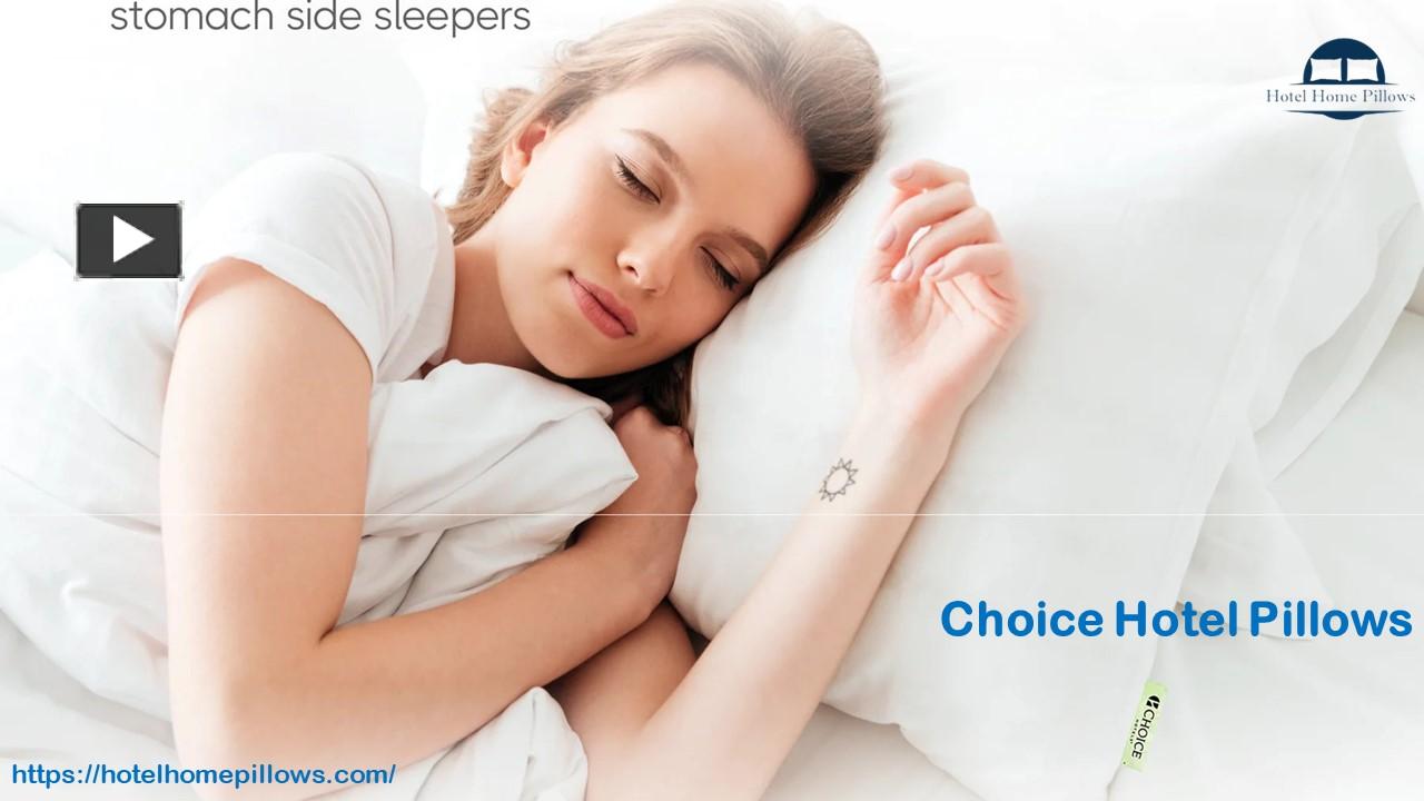 PPT Choice Hotel Pillows PowerPoint presentation free to download