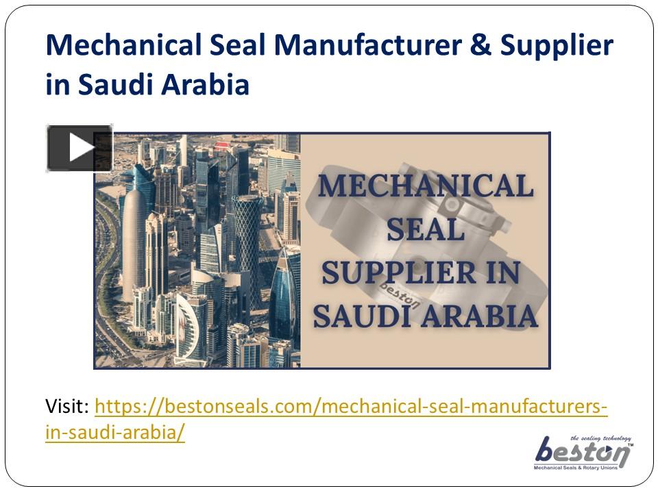 PPT Best Mechanical seal manufacturers in Saudi Arabia Beston Seals