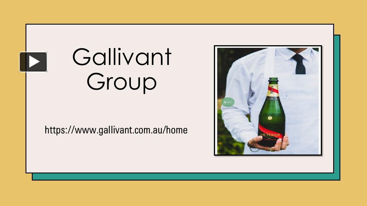 PPT Gallivant Group PowerPoint presentation free to download id