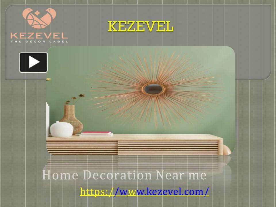 PPT Home Decorations near meKezevel PowerPoint presentation free