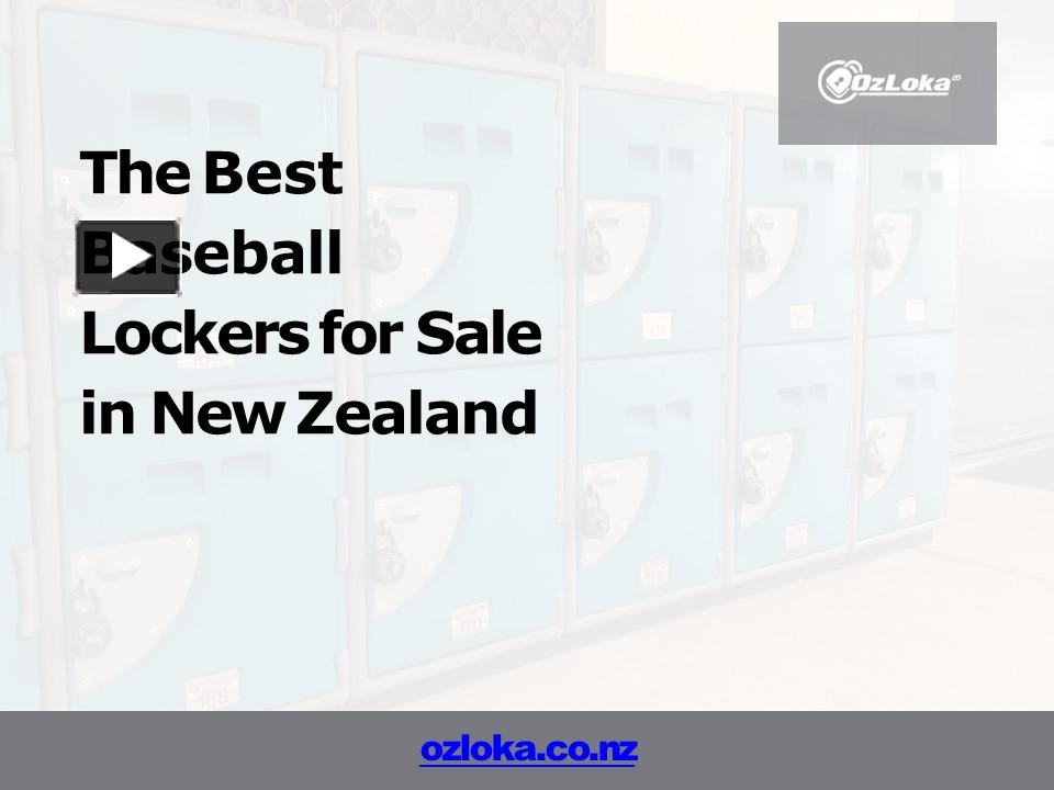 PPT The Best Baseball Lockers for Sale in New Zealand PowerPoint