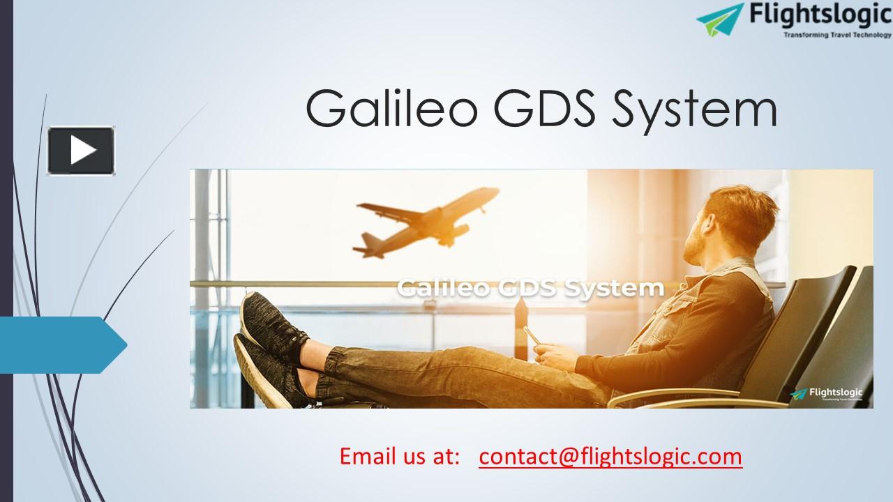 PPT Galileo GDS System PowerPoint presentation free to download