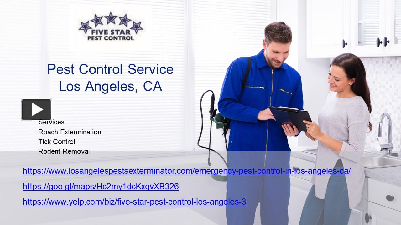 PPT Pest Control Services in Los Angeles, CA PowerPoint presentation