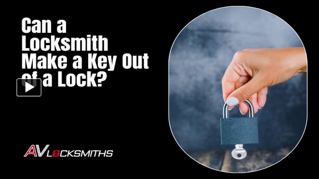 PPT Can a Locksmith Make a Key Out of a Lock? PowerPoint presentation