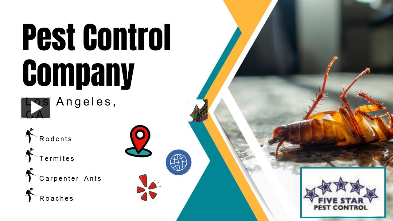 PPT Pest Control Company Los Angeles CA PowerPoint presentation