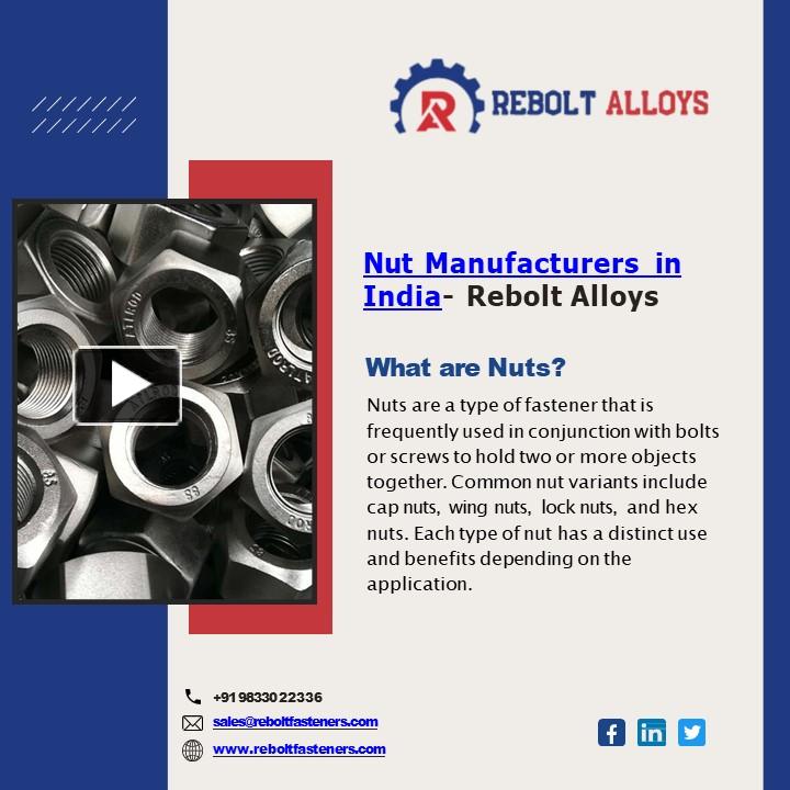 PPT Stainless steel fastener manufacturers in india Rebolt Alloys