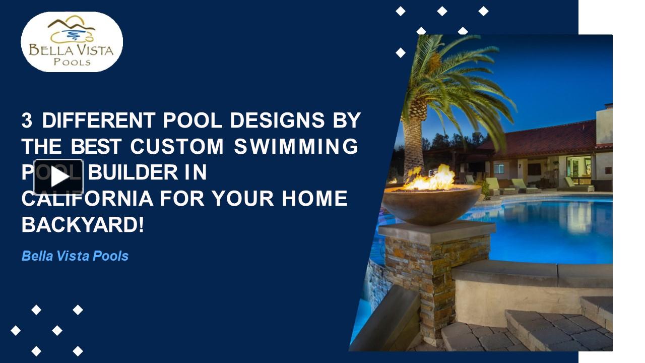 PPT Swimming Pool Contractors Southern California PowerPoint
