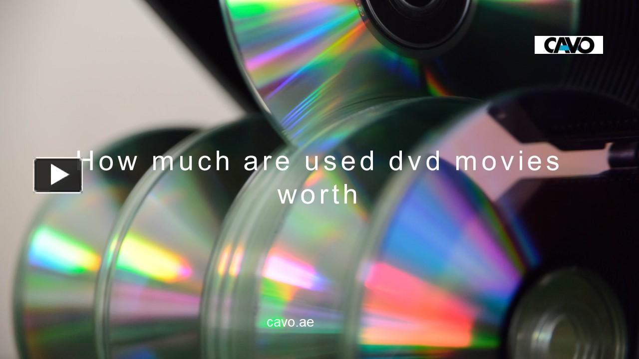 PPT How much are used dvd movies worth PowerPoint presentation free