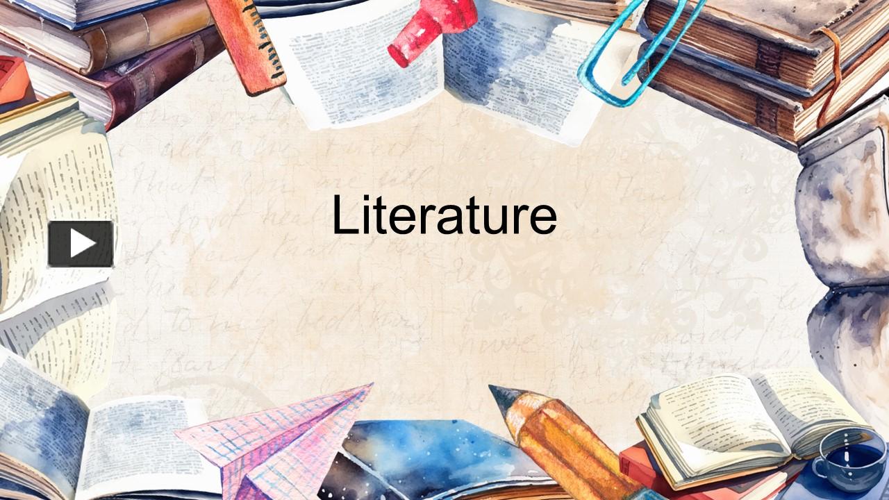 PPT Unraveling the Foundations Basics of English Literature