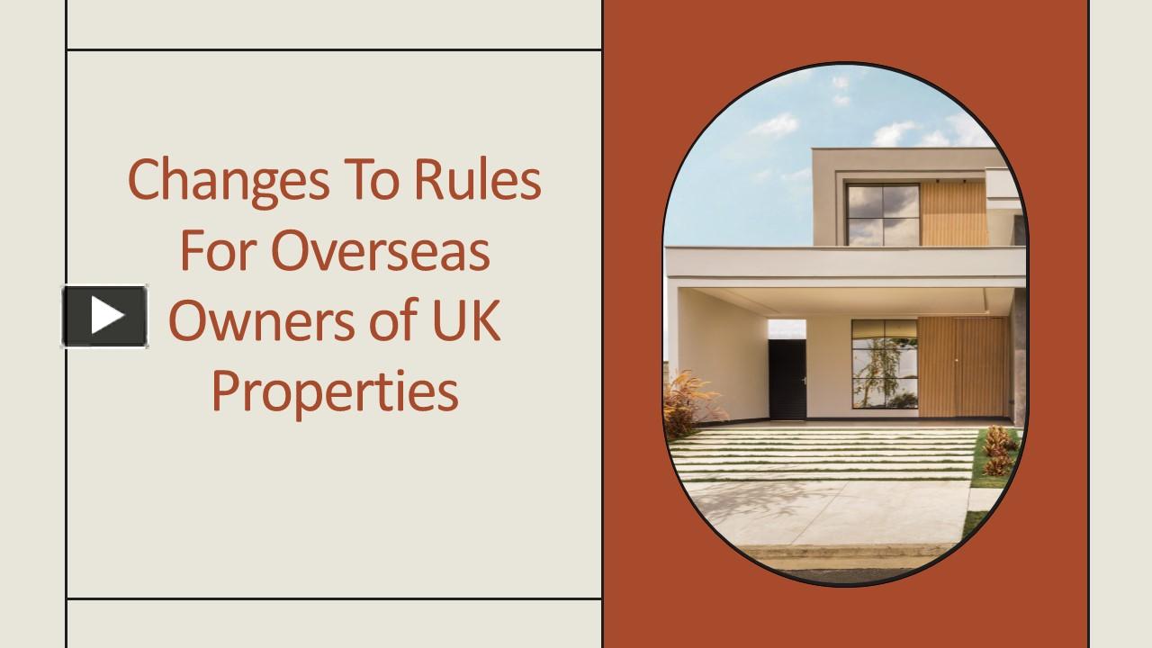 PPT Changes To Rules For Overseas Owners of UK Properties PowerPoint