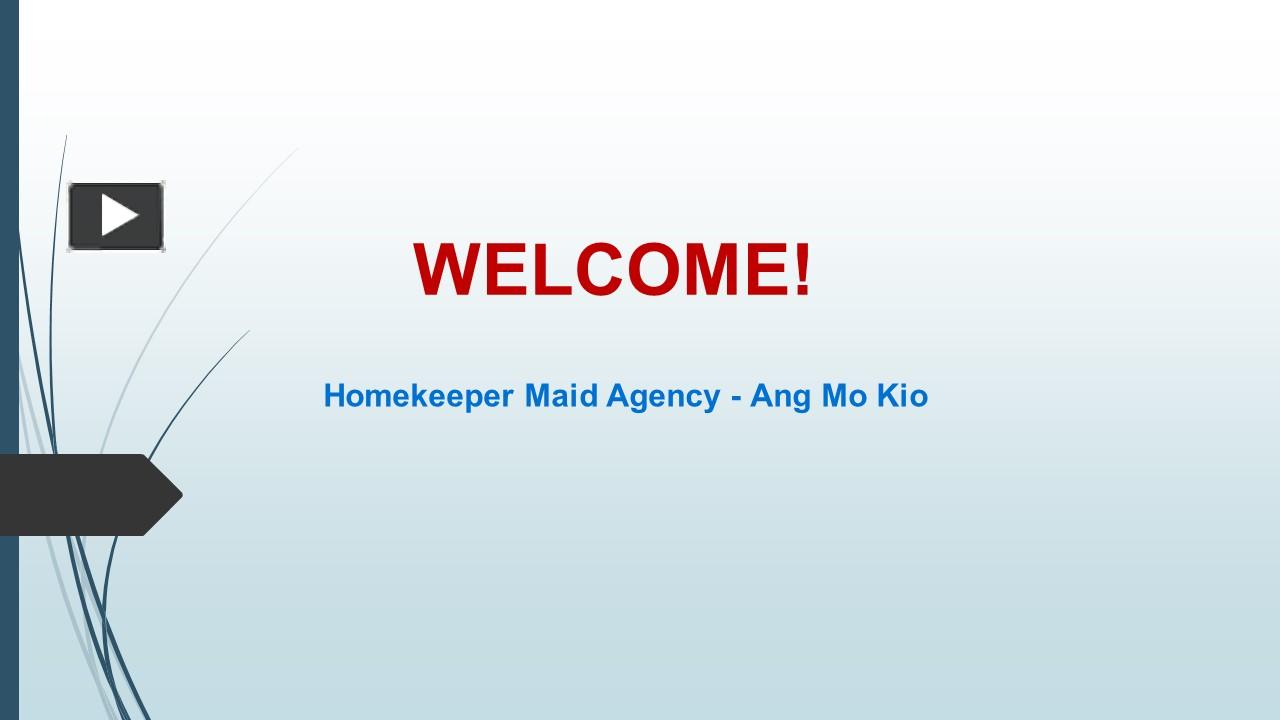 PPT Hire the Best Maid for Infant Care in Ang Mo Kio PowerPoint