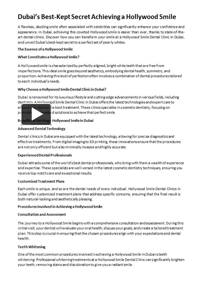 Dubai’s BestKept Secret Achieving a Hollywood Smile presentation(03)