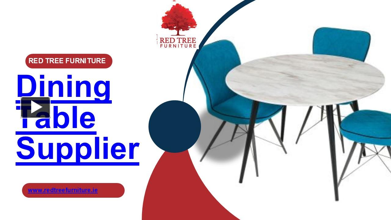 PPT Red Tree Furniture Dining Table Supplier Ireland PowerPoint