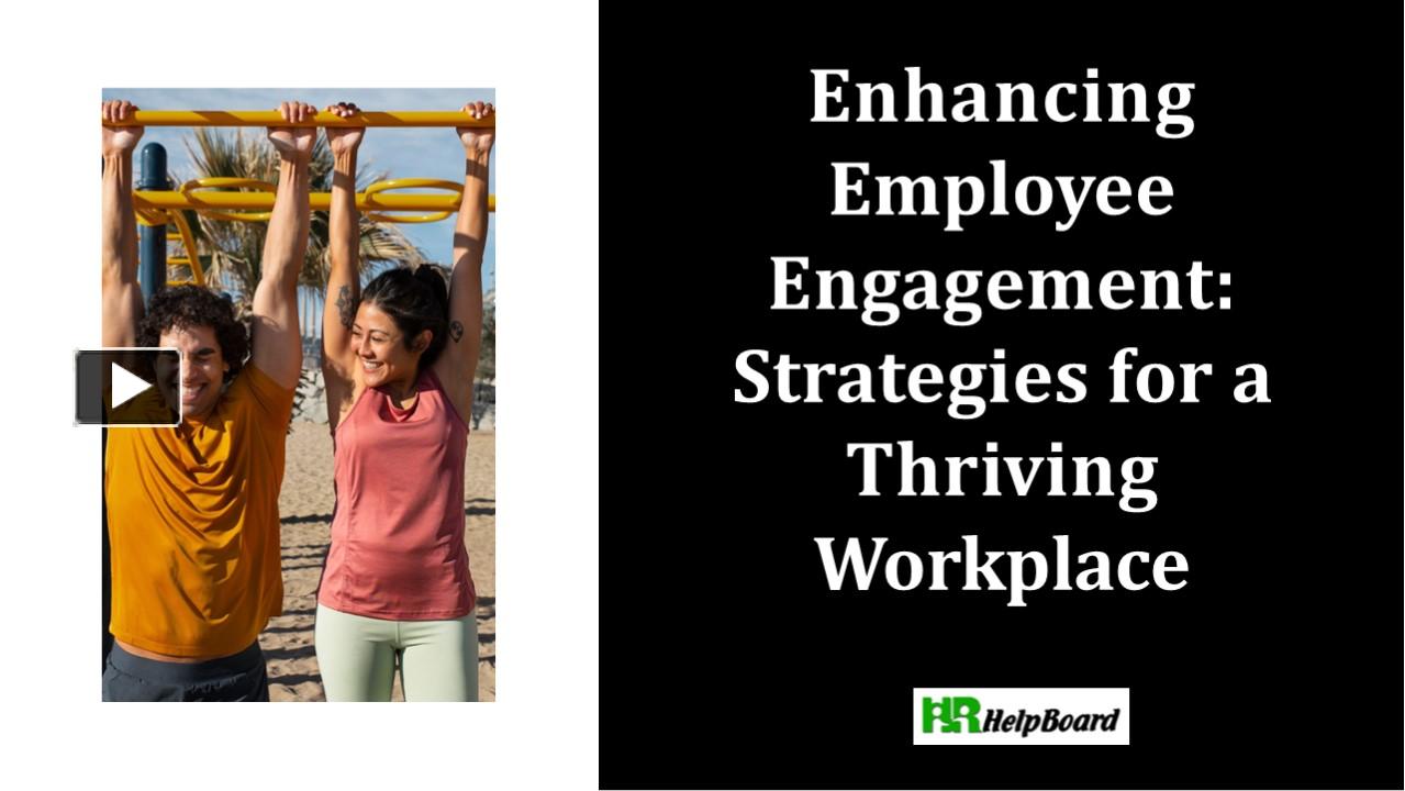 PPT Employee Engagement in Human Resource Management PowerPoint