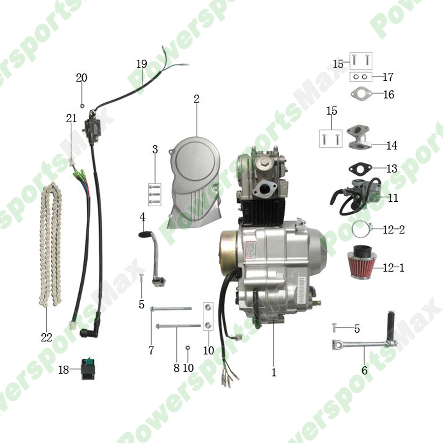 Coolster Dirt Bikes / Pit Bikes Parts