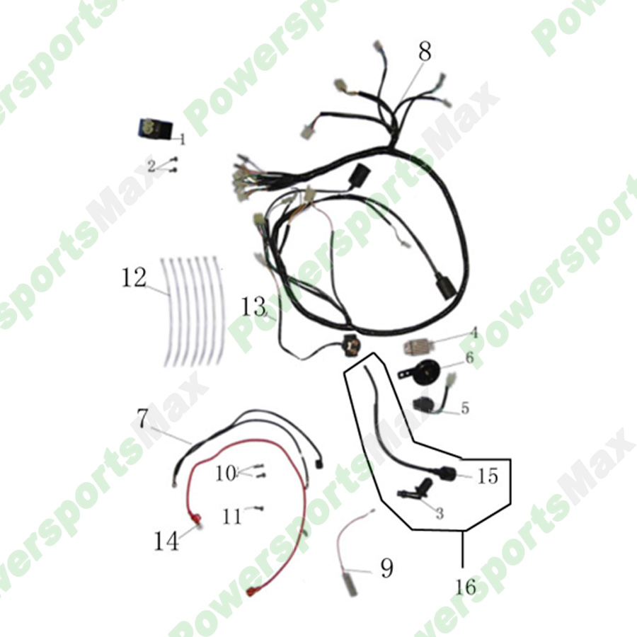 TaoTao Scooters / Mopeds Parts