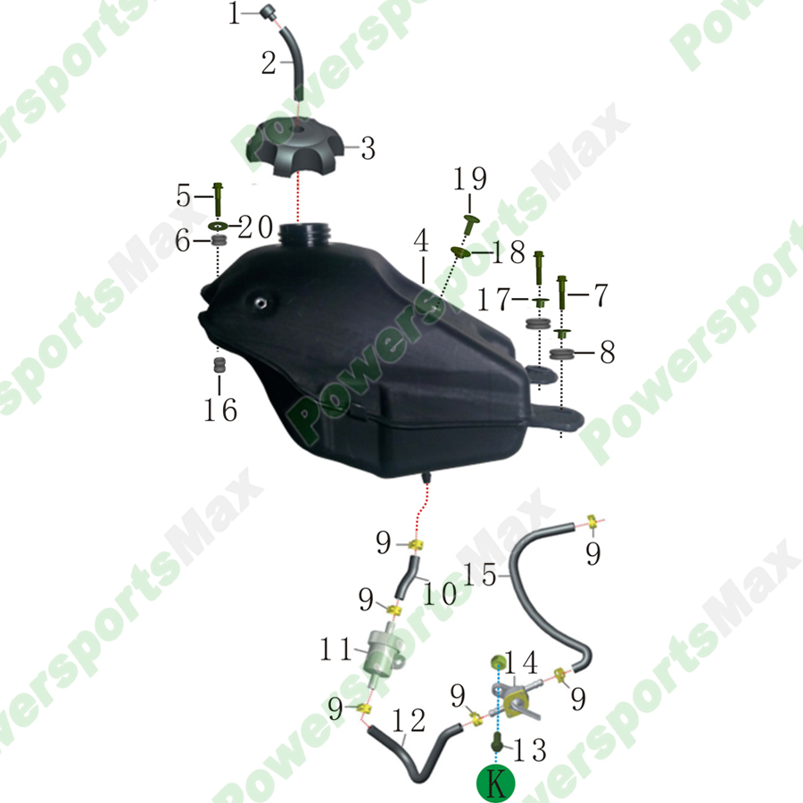 X-MOTO Dirt Bikes / Pit Bikes Parts