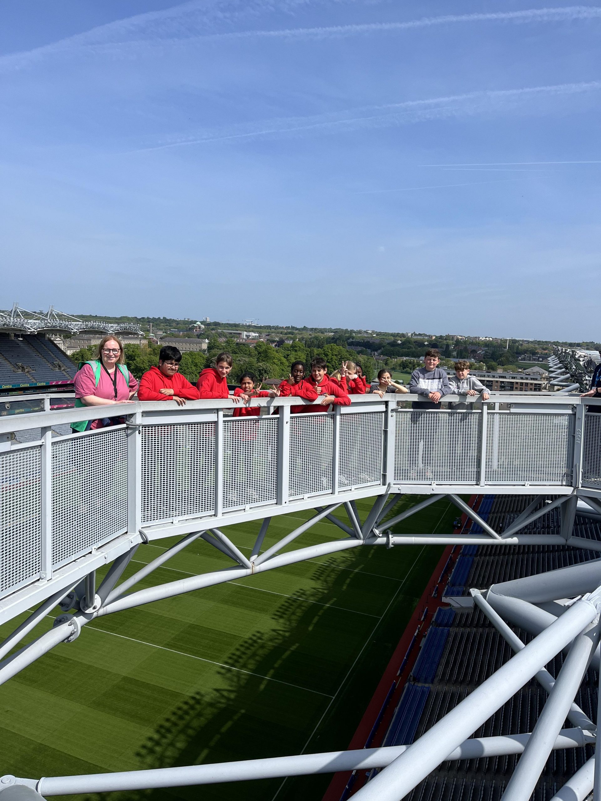 6th class trip to Croke Park Powerstown Educate Together National