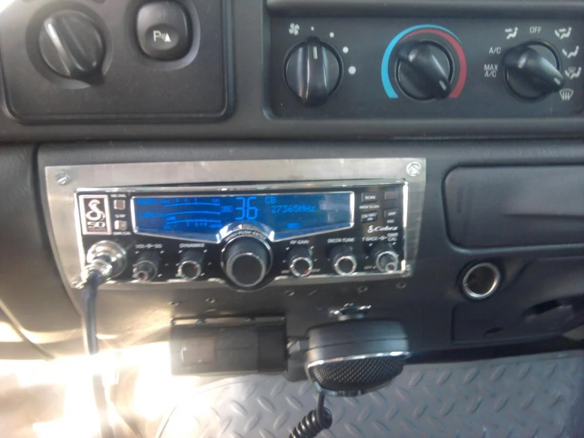 My CB Radio install Ford Powerstroke Diesel Forum