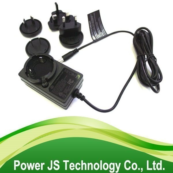 IEC 60335 UL1310 Battery charger 6Vdc 0.5A Interchangeable