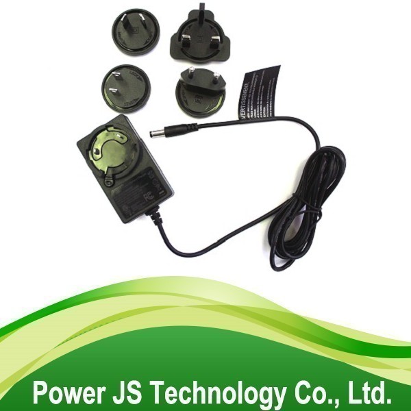 IEC 60335 UL1310 Battery charger 6Vdc 0.5A Interchangeable