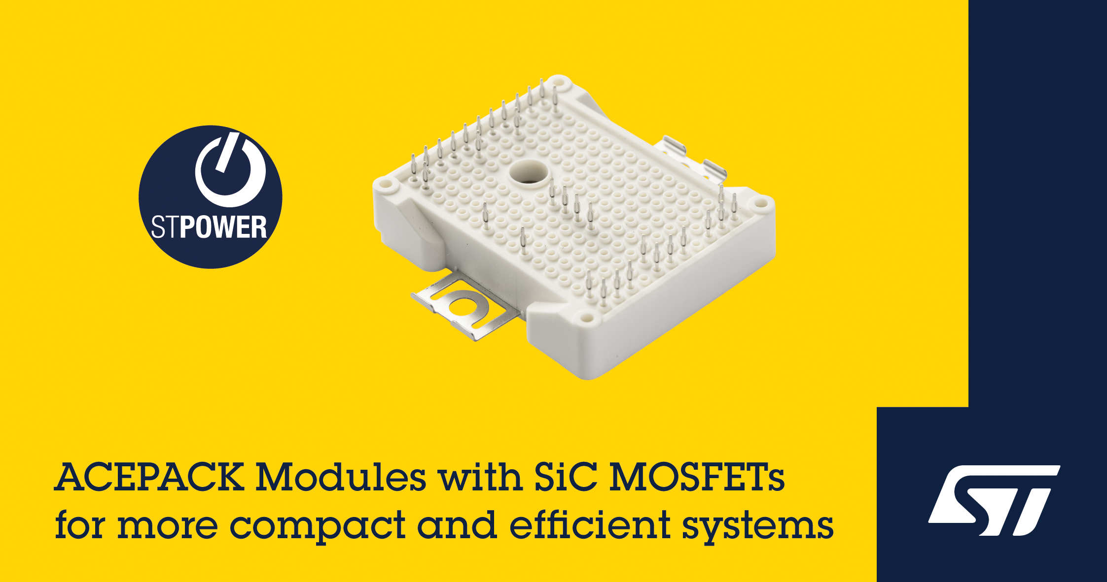 Flexible Power Modules from STMicroelectronics Simplify SiC Inverter