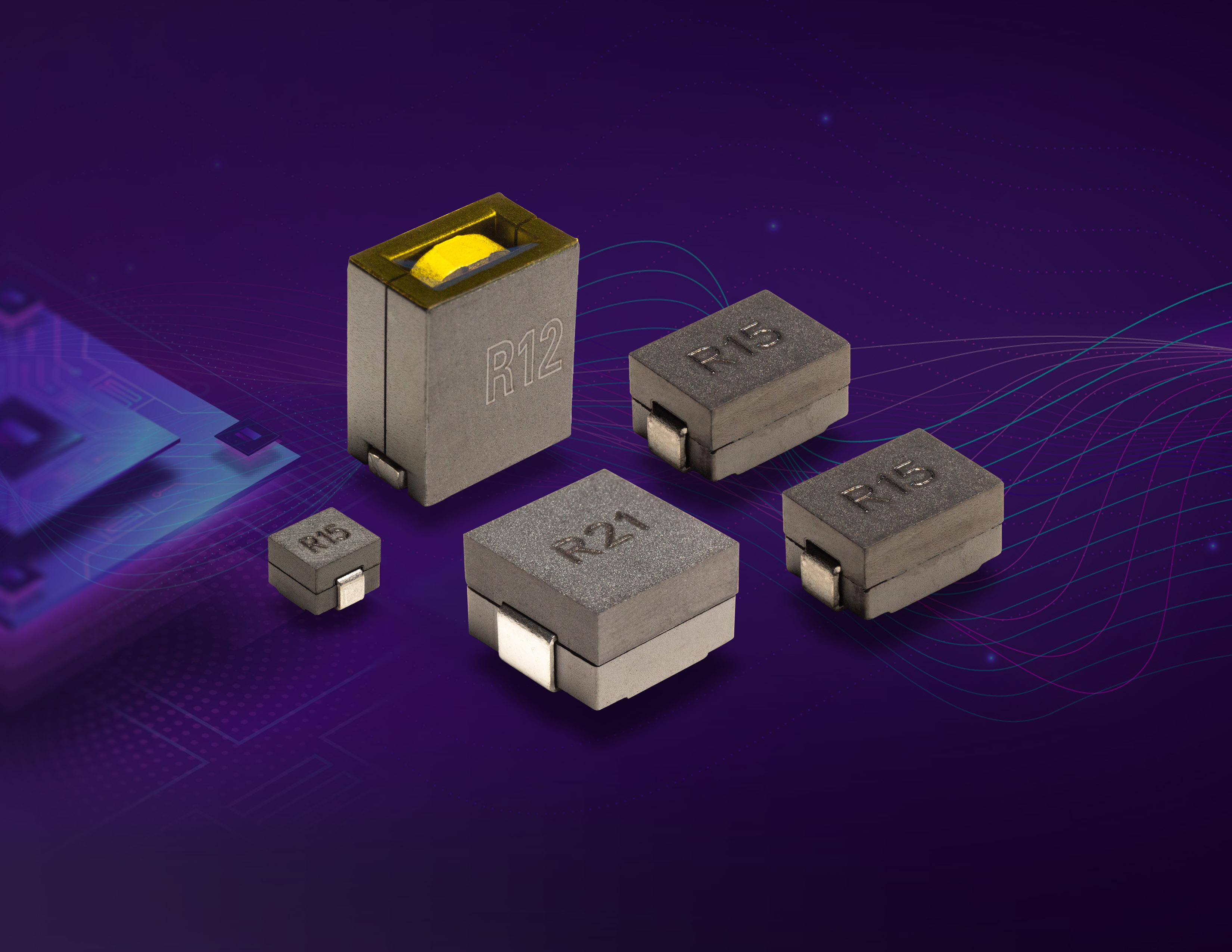 Shielded Power Bead Inductor Series Featuring High Rated Current with