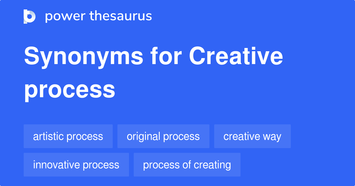 Creative Process synonyms 91 Words and Phrases for Creative Process