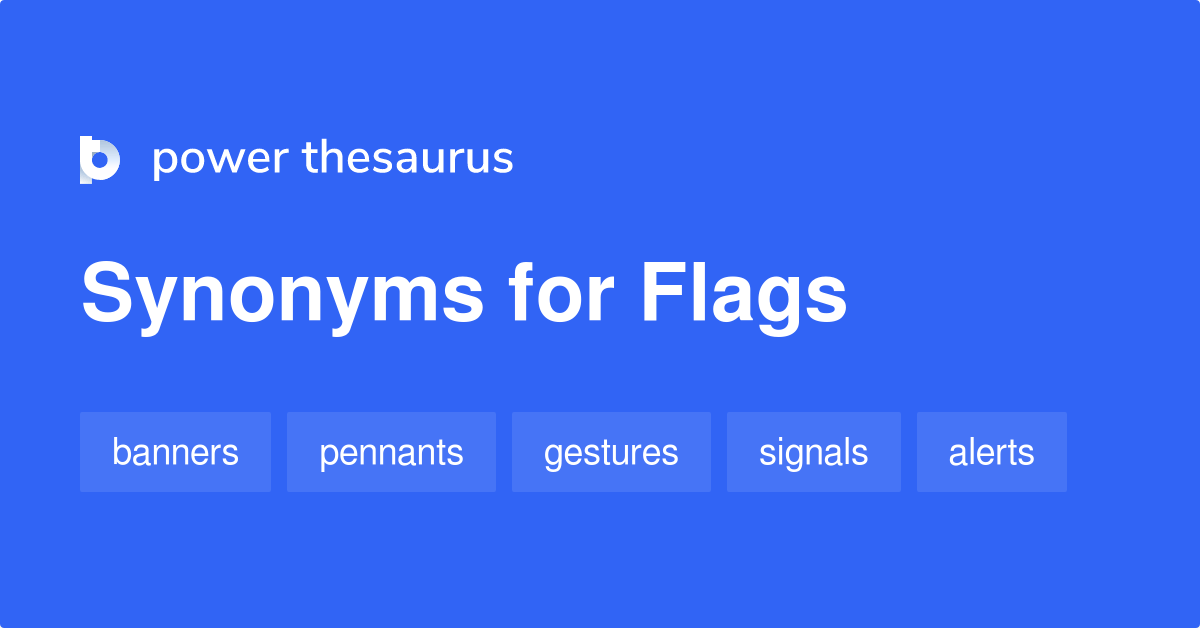 Flags synonyms 403 Words and Phrases for Flags
