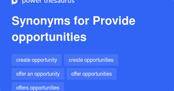 What is another word for provide WordHippo