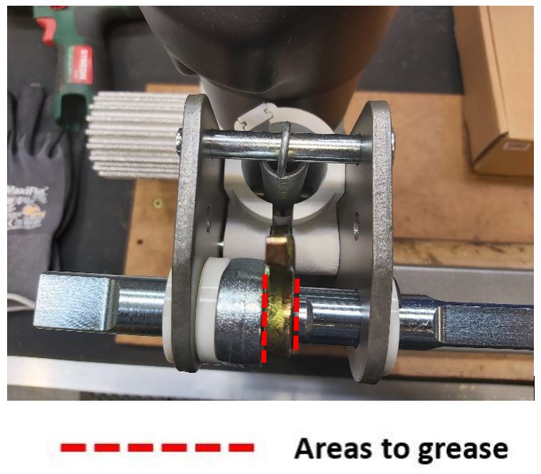 Greasing the Powrtouch Mover Powrtouch