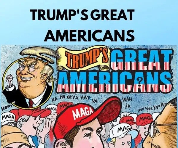 Trump's Great Americans Marty Two Bulls